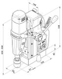 Magnetická vrtačka BDS - AutoMAB 450
