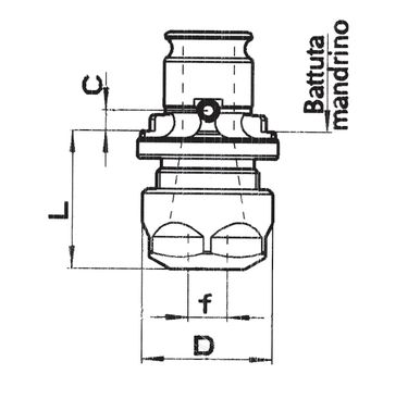 Rychlovýměnná vložka pro kleštinu DIN 6499